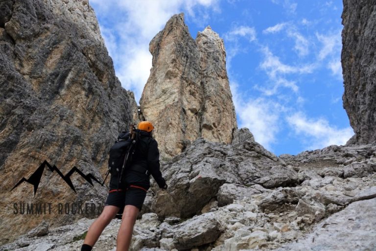 Torre del Diavolo an der Forcella del Diavolo