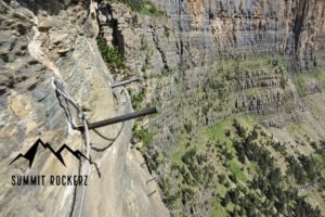 Klettersteig am Faja de las Flores: Clavijas de Cotatuero