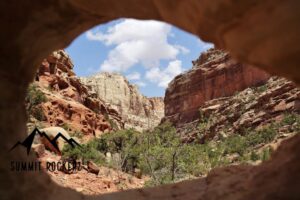 grand wash im capitol reef nationalpark