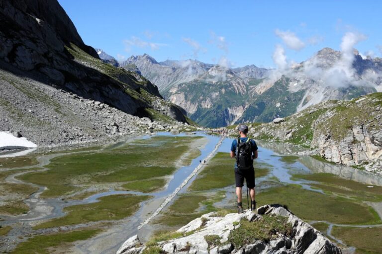 lac des vaches von oben